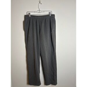 Champion Gray Fleece Sweatpants Mens Large